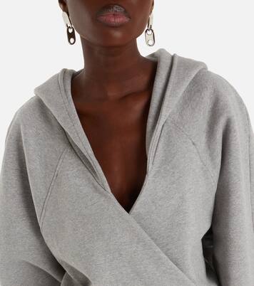 Cotton jersey sweatshirt dress | The Attico