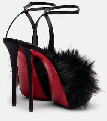 Patchoulina Alta 160 crêpe satin sandals | Christian Louboutin