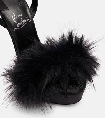 Patchoulina Alta 160 crêpe satin sandals | Christian Louboutin