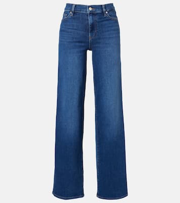 Le Slim high-rise wide-leg jeans | Frame