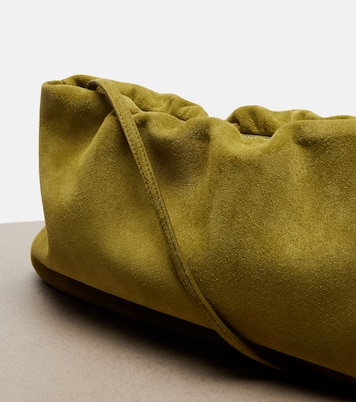 Bourse suede shoulder bag | The Row