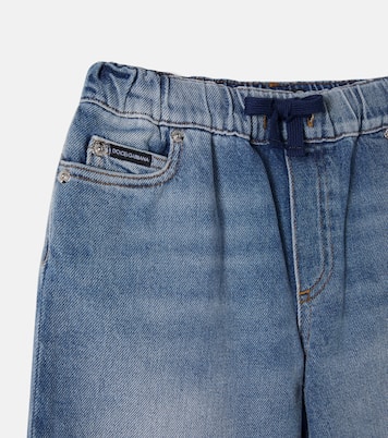 Denim Bermuda shorts | Dolce&Gabbana Kids