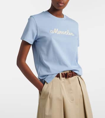 Logo cotton jersey T-shirt | Moncler