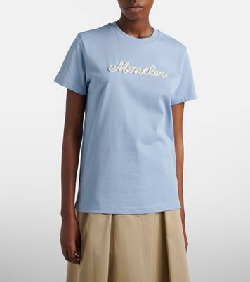 Logo cotton jersey T-shirt | Moncler
