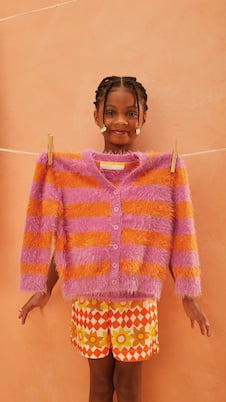 Striped cardigan | Fábula