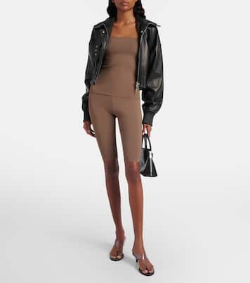 Knitted biker shorts | Entire Studios