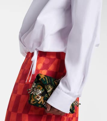 垂褶棉质女士上衣 | Dries Van Noten