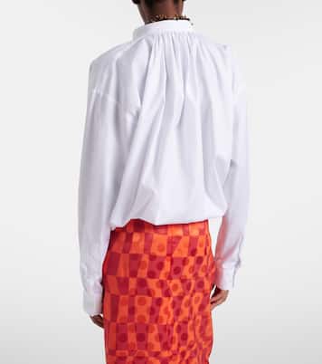 垂褶棉质女士上衣 | Dries Van Noten