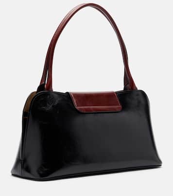 Vivienne Medium leather shoulder bag | Versace