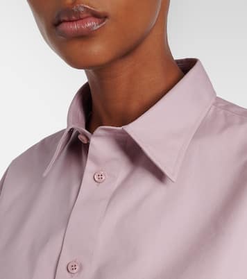 Cropped cotton shirt | Balenciaga