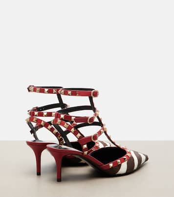 Rockstud 카프 헤어 펌프스 | Valentino Garavani