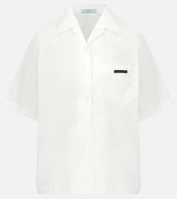 Camicia in gabardine Re-Nylon | Prada