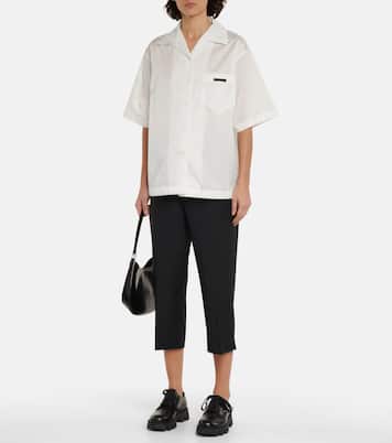 Camicia in gabardine Re-Nylon | Prada