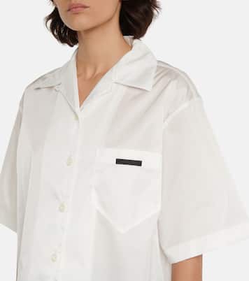 Camicia in gabardine Re-Nylon | Prada
