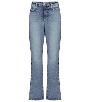 Jeans rectos Le Drew de tiro alto | Frame
