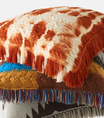 Piedras Rojas wool cushion | Alanui
