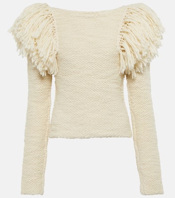 Sully fringed wool-blend sweater | Isabel Marant