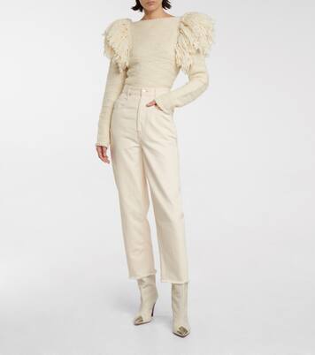 Sully fringed wool-blend sweater | Isabel Marant