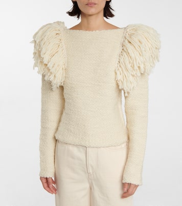 Sully fringed wool-blend sweater | Isabel Marant