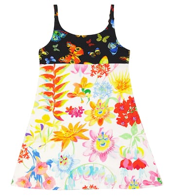 Jardin jersey dress | Versace Kids