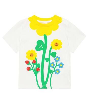 Baby - T-shirt in cotone con stampa | Stella McCartney Kids