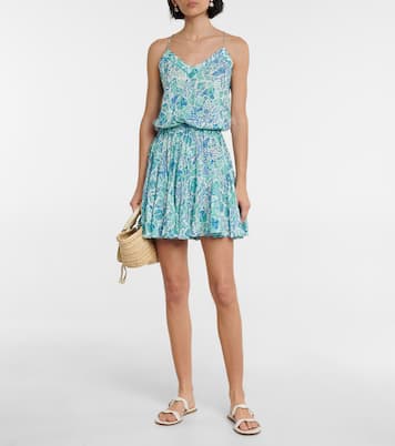 Laurie printed minidress | Poupette St Barth