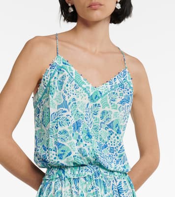 Laurie printed minidress | Poupette St Barth