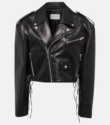 Veste raccourcie en cuir | Magda Butrym