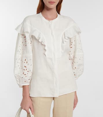 Bluse aus Leinen | Chloé