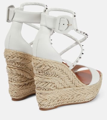 Chocazeppa leather wedge espadrilles | Christian Louboutin