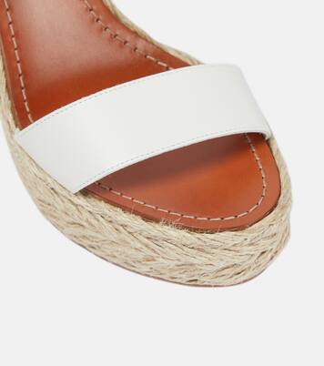 Chocazeppa leather wedge espadrilles | Christian Louboutin