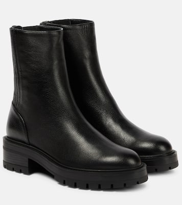 Ankle Boots Saint Honoré aus Leder | Aquazzura