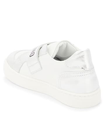 Sneakers in pelle con logo | Moschino Kids