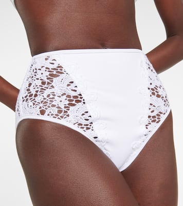 Slip bikini in pizzo con stampa | Giambattista Valli