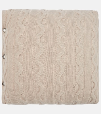 Cuscino in cashmere a trecce | Brunello Cucinelli
