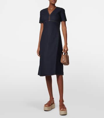 Biarritz leather platform espadrille sandals | Max Mara