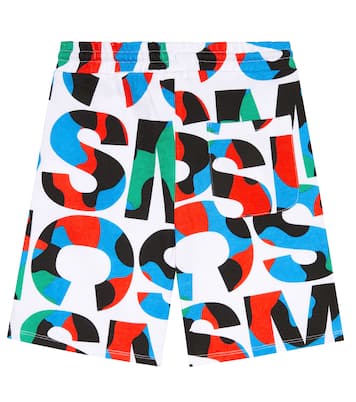 Shorts en jersey de algodón estampados | Stella McCartney Kids