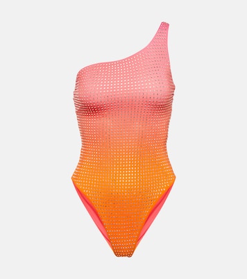 Crystal-embellished swimsuit | Self-Portrait