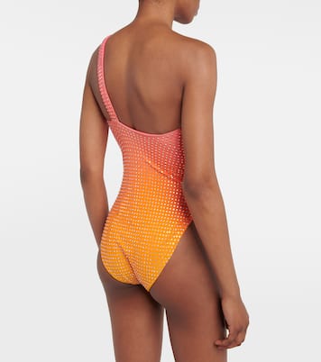 Crystal-embellished swimsuit | Self-Portrait