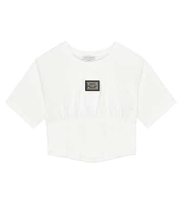 T-Shirt aus Baumwoll-Jersey | Dolce&Gabbana Kids