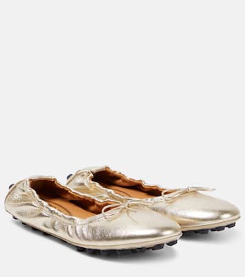 Ballerinas aus Leder | Tod's