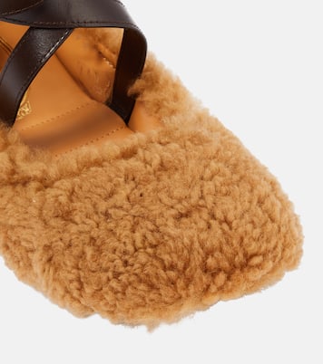 Bailarinas Bubble T Timeless de borrego | Tod's
