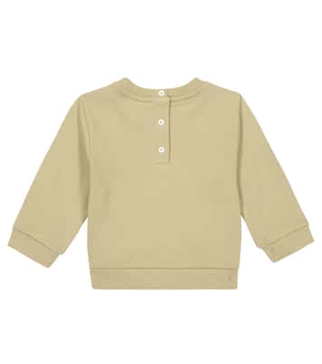 Bebé - sudadera en mezcla de algodón | Balmain Kids