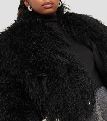 Shearling jacket | David Koma