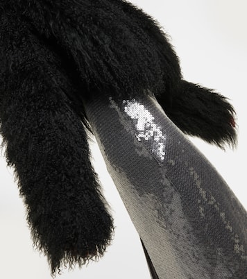 Shearling jacket | David Koma