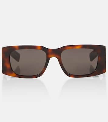 SL 654 rectangular sunglasses | Saint Laurent