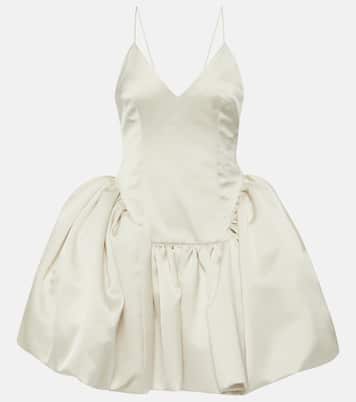 Bridal - Miniabito Estelle in twill | Danielle Frankel