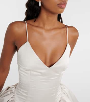 Bridal - Miniabito Estelle in twill | Danielle Frankel