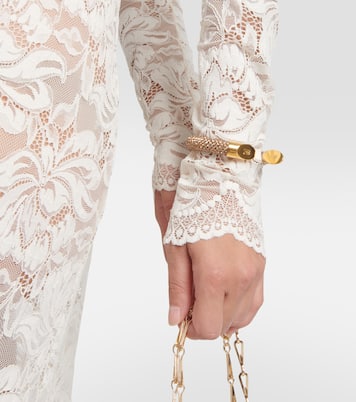 Bracciale Pixel Tube con cristalli | Rabanne
