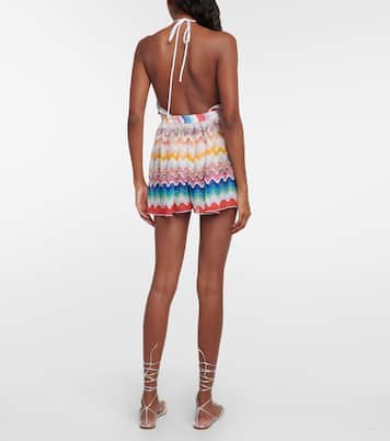 Jumpsuit corta a zig-zag | Missoni Mare